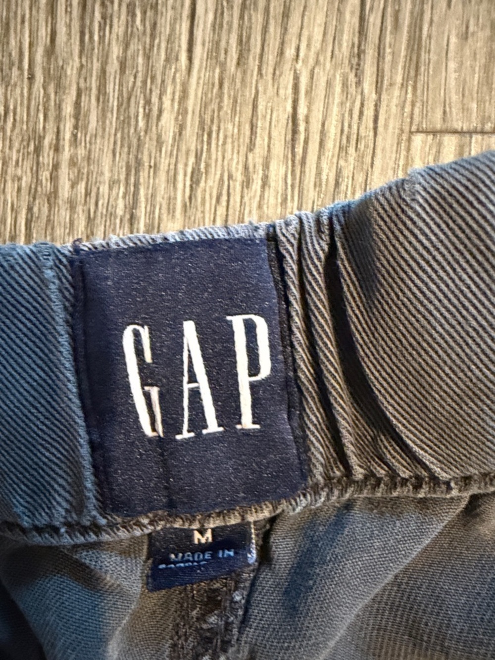 GAP & Union Bay Women's Athletic Drawstring Shorts - Charcoal BOTH M - Picture 3 of 6